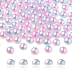Nachahmung Perlen Acryl Cabochons OACR-YW0001-37A