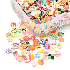 24g handgemachte Nagelkunstdekoration aus Fimo CLAY-YW0001-17C