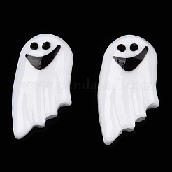 Halloween-Cabochons aus undurchsichtigem Harz RESI-T055-07