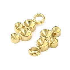 304 Edelstahl Anhänger Strass Fassungen STAS-L269-059G