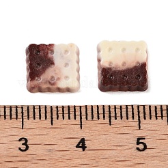 Leuchtende Harz-Imitat-Schokolade-Decoden-Cabochons RESI-K036-28A-01