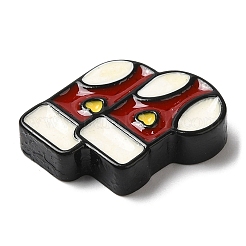 Weihnachtliche Cabochons aus undurchsichtigem Harz CRES-D015-02B