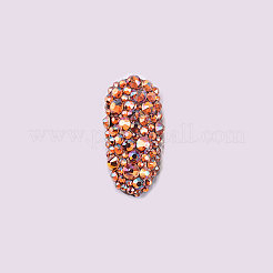 Glas Strass Cabochons flach zurück RGLA-S002-04SS-44