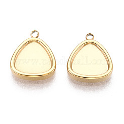 Cabochon-Fassungen für Verbindungsstücke aus Edelstahl 304 STAS-N115-37G