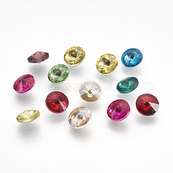 Glas zeigte zurück Strass RGLA-R003-8mm-M
