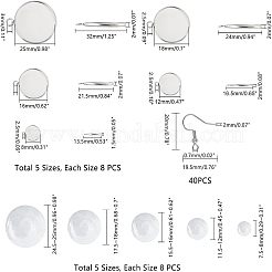 DIY baumeln Ohrring machen STAS-UN0002-95P
