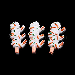 Undurchsichtige Decoden-Cabochons aus Harz CRES-N021-158