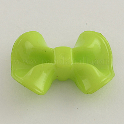 Opake Acryl bowknot Cabochons SACR-Q099-M24