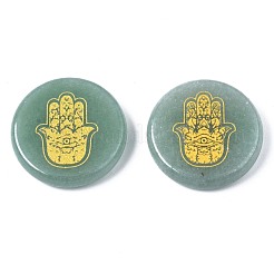 Natürlichen grünen Aventurin Cabochons G-S375-005A