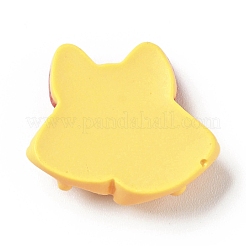 Undurchsichtige Cabochons aus weihnachtlichem Harz RESI-G039-02
