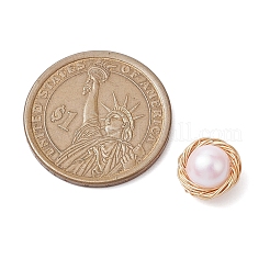 Flache runde Acryl-Cabochons FIND-JF00131
