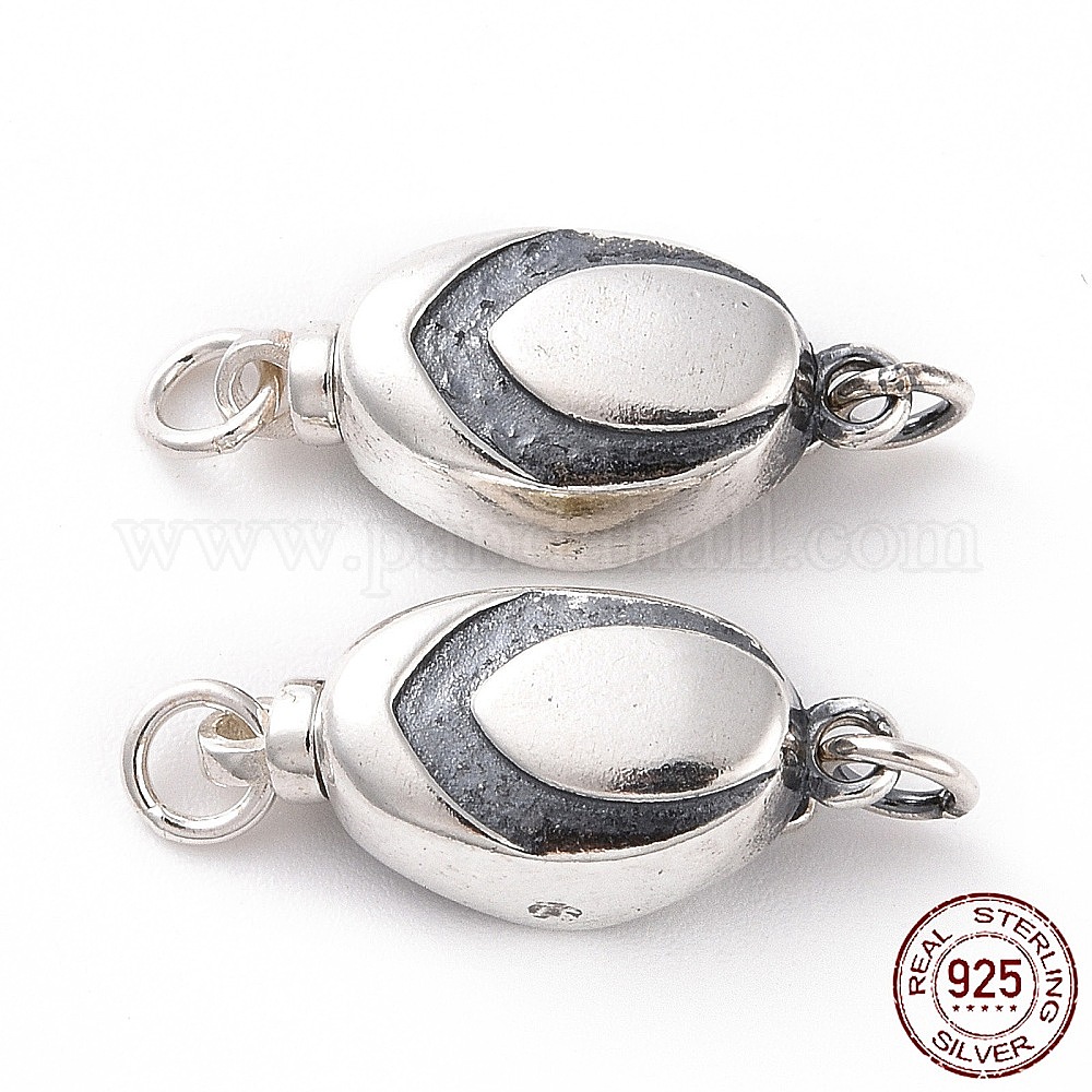 Wholesale Sterling Silver Bayonet Clasps Pandahall