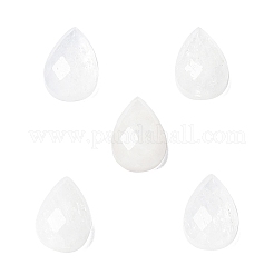 Natürliche weiße Mondstein-Cabochons G-G0001-B04
