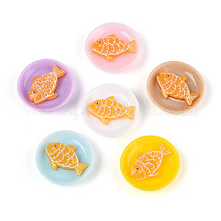 Undurchsichtigen Cabochons CRES-T025-12M