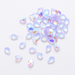 Transparente Harz-Strass-Cabochons MRMJ-T047-09D