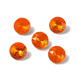 Opal-Stil eletroplate k9 Glas-Strass-Cabochons RGLA-J033-B-NC