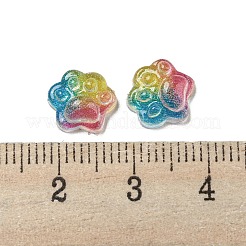 Leuchtende transparente Decoden-Cabochons aus Harz RESI-D013-11