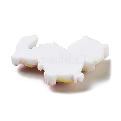 Undurchsichtige Decoden-Cabochons aus Harz RESI-K035-12