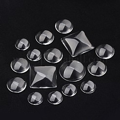 Glas cabochons GGLA-X0009