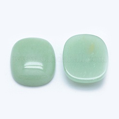 Natürlichen grünen Aventurin Cabochons G-E491-J-01