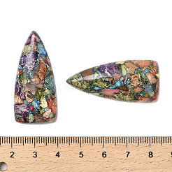 Natürlicher imperialer Jaspis gefärbte Cabochons G-R437-07
