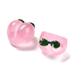 Transparente Harzfrucht-Decoden-Cabochons KY-XCP0001-30