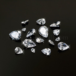 315 Stück tropfenförmige Zirkonia-Cabochons in 8 Stilen ZIRC-YS0001-02