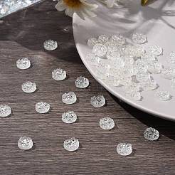 Transparente Druzy-Harz-Cabochons X-CRES-S040-8mm-13