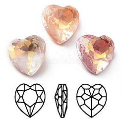 Galvanisieren k9 glas strass cabochons RGLA-M016-H01-AM