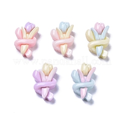 Undurchsichtige süße Decoden-Cabochons aus Harz RESI-B024-03L