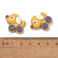 Deko-Cabochons aus undurchsichtigem Harz mit Zirkusmotiv CRES-M031-01