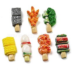 Undurchsichtige Decoden-Cabochons aus Kunstharzimitat für Lebensmittel CRES-H002-01D