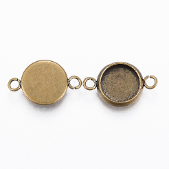 Cabochon-Anschlussfassungen aus Edelstahl 304 STAS-E145-01B-AG