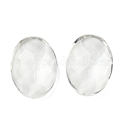 Transparente k5 glascabochons GLAA-NH0001-01A