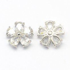 Blume-Legierung Zirkonia Cabochons ZIRC-R007-024E-02