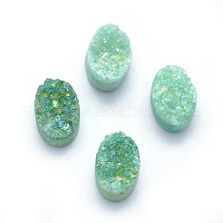 Natürliche Druzy-Quarz-Cabochons G-P382-N02