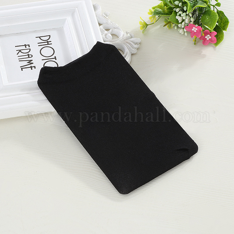Elastic Wig Caps, Stocking Wig Caps, for Kids, Men, and Women, Long and Short Hair, Black, 16cm