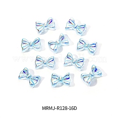 Galvanisierte Bowknot-Harz-Cabochons MRMJ-R128-16D