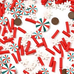 Weihnachten Thema handgemachte Fimo Cabochons CLAY-Q004-17A