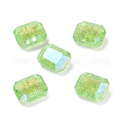 Glas-Strass-Cabochons im Crackle Moonlight-Stil RGLA-J018-B-214IO