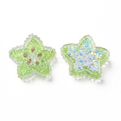 Transparente Epoxidharz-Cabochons CRES-S365-15