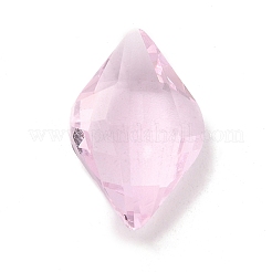 Spitze Glas-Cabochons mit Strassimitationen auf der Rückseite GLAA-B012-12B