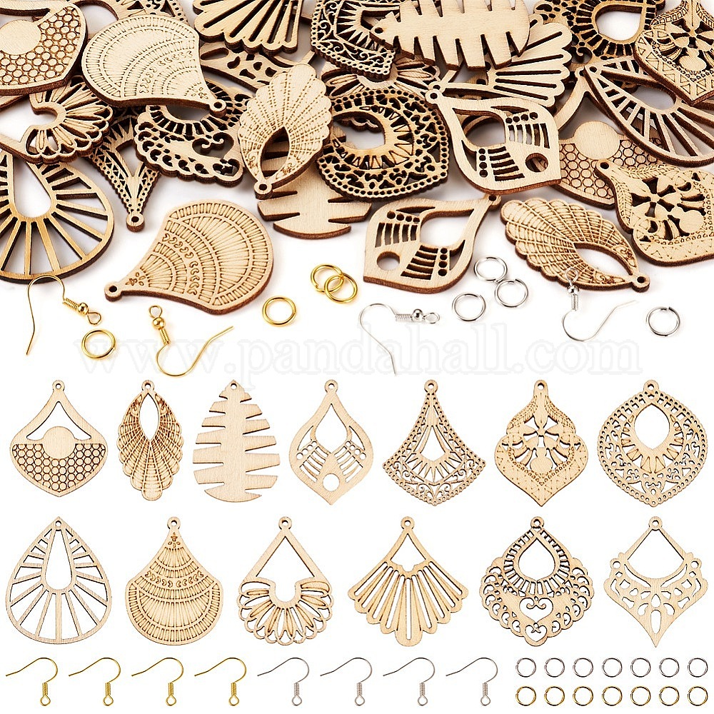 Wholesale Pandahall Diy Geometry Earring Making Kit Pandahall