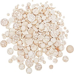 300 Stück synthetische Howlith-Cabochons in 14 Größen G-AR0006-14