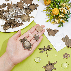Bausatz zum Selbermachen von leeren Kuppelanhängern DIY-PH0020-76
