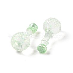 Schnullerflasche Cabochon aus transparentem Harz RESI-E025-02B
