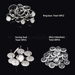DIY-Sets zur Herstellung von Ohrringen und Fingerringen DIY-UN0001-45P