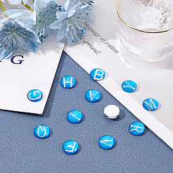 Glas cabochons GGLA-PH0001-08B