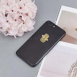 9 Stück 9 Stile benutzerdefinierte Cabochons aus Kohlenstoffstahl DIY-OC0008-52