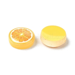 Cabochons aus opakem Harz der Obstserie CRES-Q006-01D
